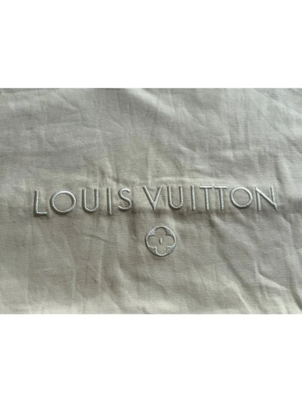 Authentic Louis Vuitton Dust Bag Medium Large Purse Shoes Drawstring 14.5x15.5''